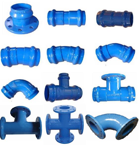 Ductile Iron Pipe Fitting for PVC PIPE